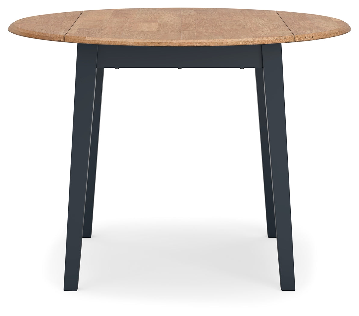 Gesthaven Natural/Blue Dining Drop Leaf Table from Ashley - Luna Furniture