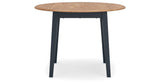 Gesthaven Natural/Blue Dining Table and 2 Chairs from Ashley Furniture - Luna Furniture
