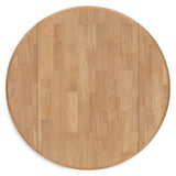 Gesthaven Natural/Green Dining Drop Leaf Table from Ashley Furniture - Luna Furniture