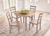 Harperfeld Natural/Gray Dining Room Set from Ashley - Luna Furniture