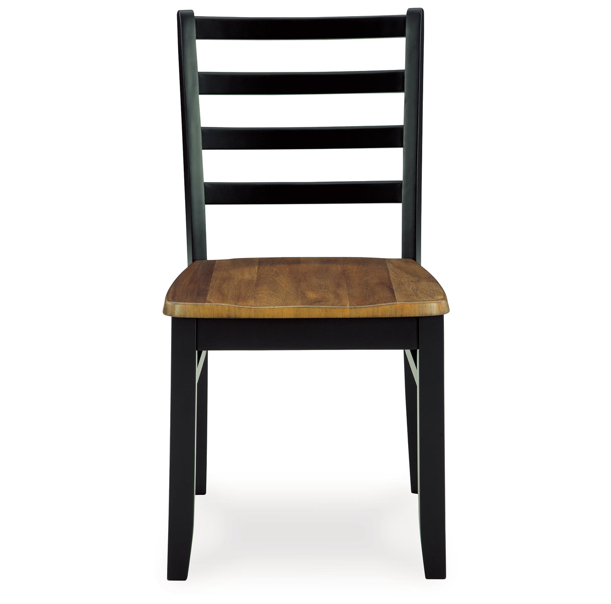 Blondon Brown/Black Dining Table and 6 Chairs from Ashley - Luna Furniture