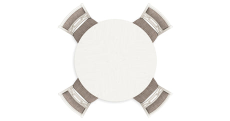 Erinberg Antique White Counter Height Dining Table and 4 Barstools (Set of 5) from Ashley Furniture - Luna Furniture