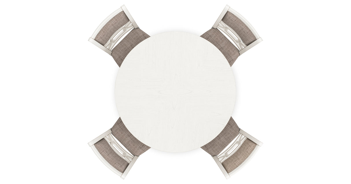 Erinberg Antique White Dining Table and 4 Chairs (Set of 5) from Ashley Furniture - Luna Furniture