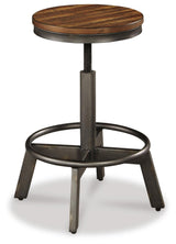 Torjin Brown/Gray Counter Height Stool, Set of 2 from Ashley - Luna Furniture