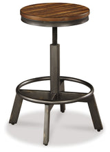 Torjin Brown/Gray Counter Height Stool, Set of 2 from Ashley - Luna Furniture