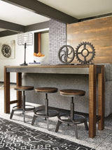 Torjin 2-Piece Bar Stool in Brown/Gray from Ashley Furniture - Luna Furniture