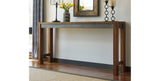 Torjin Brown/Gray Counter Height Dining Table and 2 Barstools from Ashley Furniture - Luna Furniture