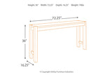 Torjin Brown/Gray Counter Height Dining Table with 4 Barstools from Ashley Furniture - Luna Furniture