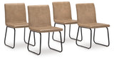 Pharwynn Brown Dining Chair, Set of 4 from Ashley Furniture - Luna Furniture