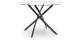 Pharwynn Black Dining Table from Ashley Furniture - Luna Furniture