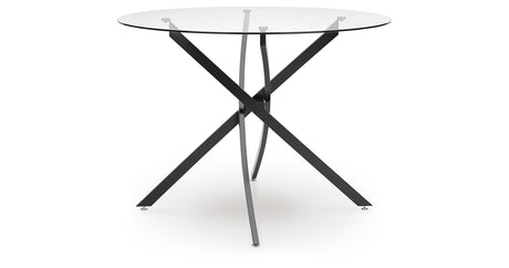 Pharwynn Black Dining Table from Ashley Furniture - Luna Furniture