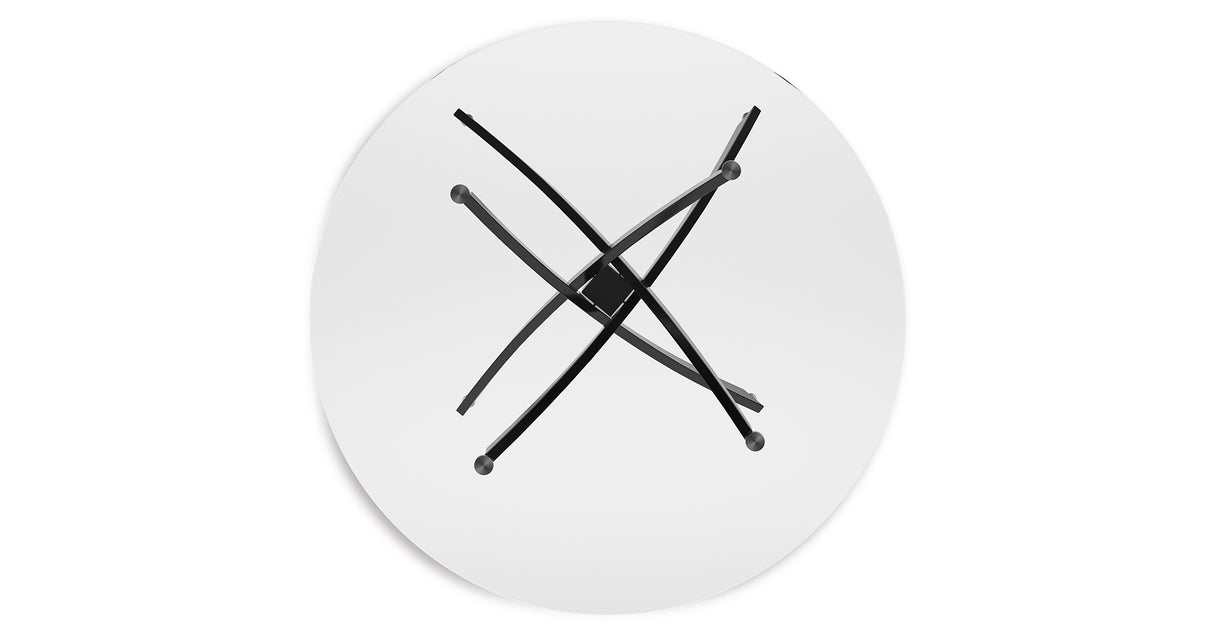 Pharwynn Black Dining Table from Ashley Furniture - Luna Furniture