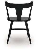 Gretlynn Black Dining Chair, Set of 2 from Ashley Furniture - Luna Furniture
