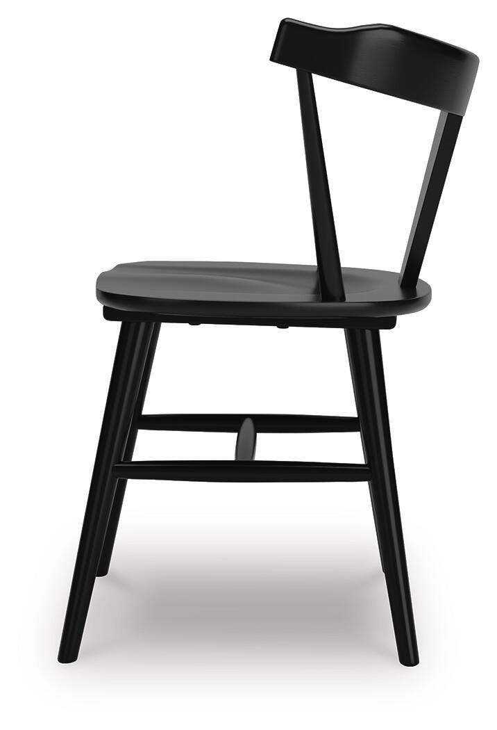 Gretlynn Black Dining Chair, Set of 2 from Ashley Furniture - Luna Furniture