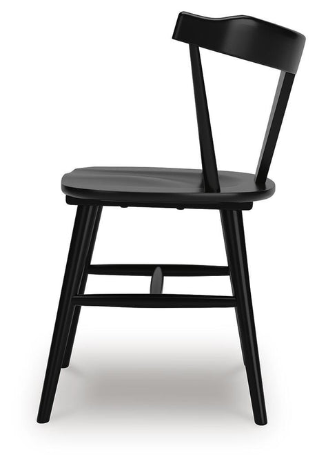 Gretlynn Black Dining Chair, Set of 2 from Ashley Furniture - Luna Furniture
