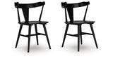 Gretlynn Black Dining Chair, Set of 2 from Ashley Furniture - Luna Furniture