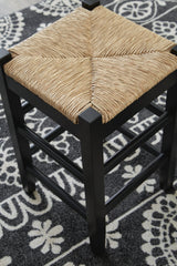 Mirimyn Black Bar Height Barstool, Set of 2 from Ashley Furniture - Luna Furniture