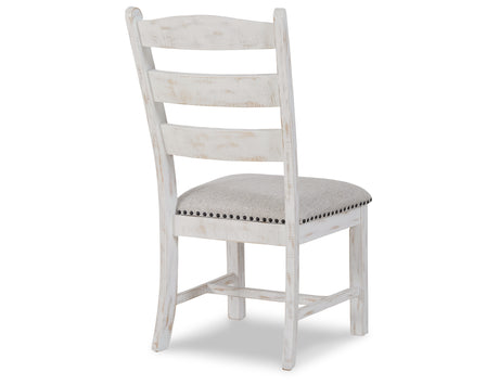 Valebeck Dining Table and 8 Chairs with Storage in White/Brown from Ashley - Luna Furniture