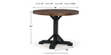 Valebeck Multi Counter Height Dining Table and 4 Barstools with Storage from Ashley Furniture - Luna Furniture