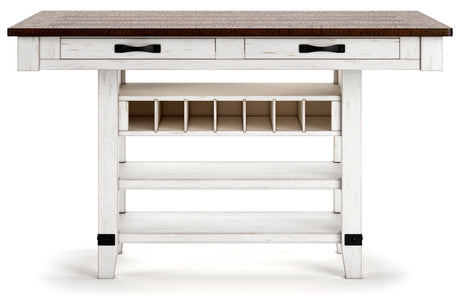 Valebeck Multi Counter Height Dining Table and 4 Barstools from Ashley - Luna Furniture