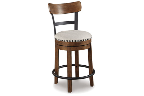 Valebeck Brown Counter Height Dining Table and 4 Barstools from Ashley - Luna Furniture
