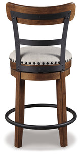Valebeck Brown Counter Height Barstool from Ashley - Luna Furniture