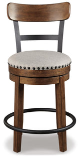 Valebeck Brown Counter Height Barstool from Ashley Furniture - Luna Furniture