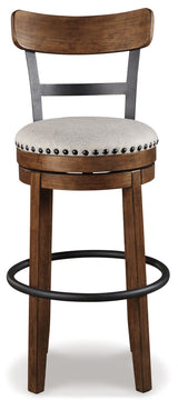 Valebeck Brown Bar Height Barstool from Ashley - Luna Furniture