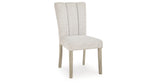 Larawyn Bisque Dining Chair, Set of 2 from Ashley Furniture - Luna Furniture