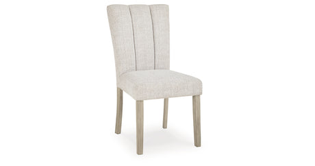 Larawyn Bisque Dining Chair, Set of 2 from Ashley - Luna Furniture