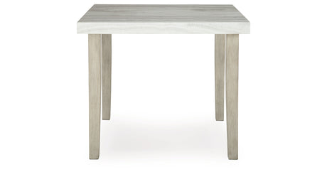 Larawyn Bisque Counter Height Dining Table from Ashley - Luna Furniture