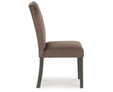 Jeshina Mocha Dining Chair, Set of 2 from Ashley Furniture - Luna Furniture