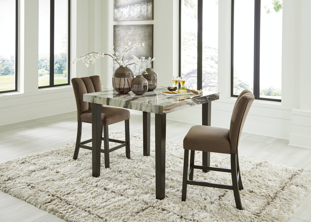 Jeshina Counter Height Dining Table and 2 Barstools from Ashley - Luna Furniture