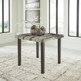 Jeshina Dark Brown Counter Height Set from Ashley - Luna Furniture