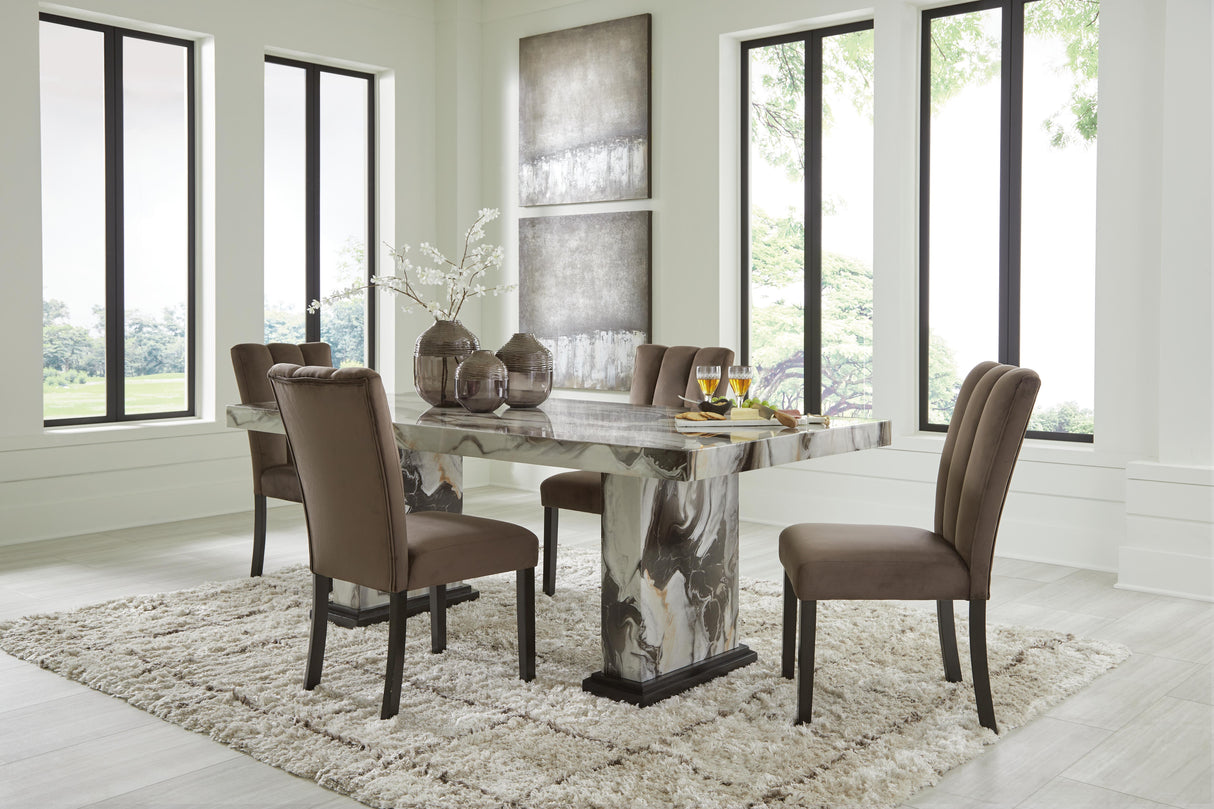 Jeshina Dining Table and 4 Chairs from Ashley Furniture - Luna Furniture