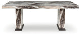 Jeshina Dining Table and 4 Chairs from Ashley Furniture - Luna Furniture