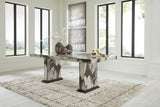 Jeshina Dark Brown Dining Room Set from Ashley - Luna Furniture