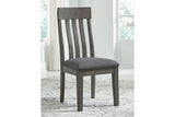 Hallanden Two-tone Gray Dining Table and 4 Chairs from Ashley Furniture - Luna Furniture