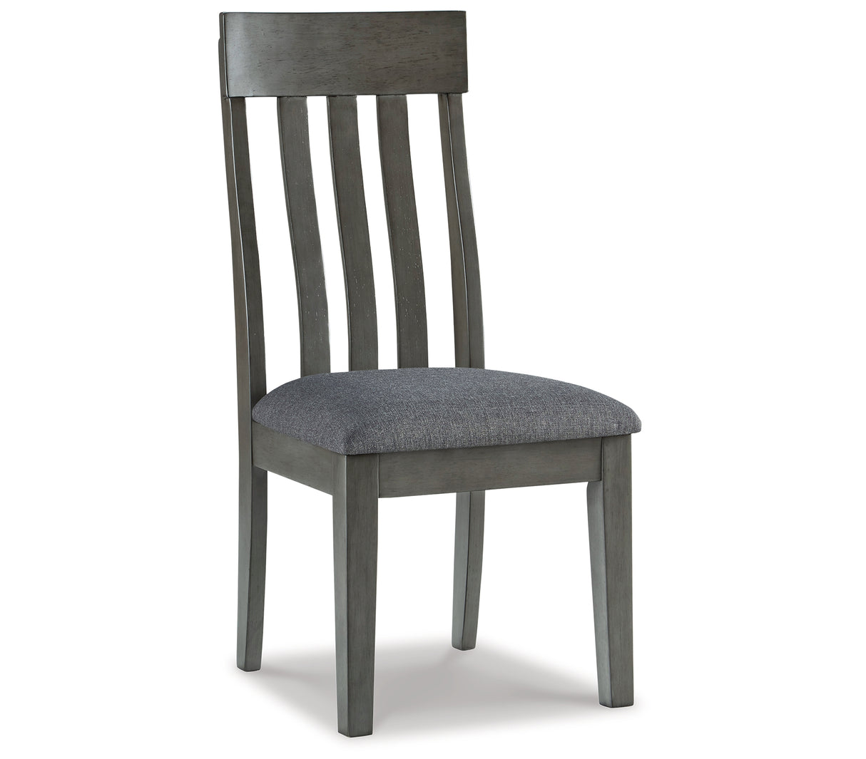 Hallanden Gray Dining Table and 6 Chairs with Server from Ashley Furniture - Luna Furniture