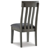 Hallanden Gray Extendable Dining Set from Ashley Furniture - Luna Furniture
