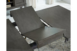 Hallanden Two-tone Gray Dining Table and 4 Chairs from Ashley Furniture - Luna Furniture