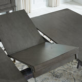 Hallanden Two-tone Gray Dining Table and 4 Chairs from Ashley - Luna Furniture