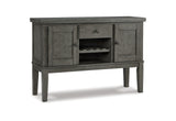 Hallanden Gray Dining Server from Ashley - Luna Furniture