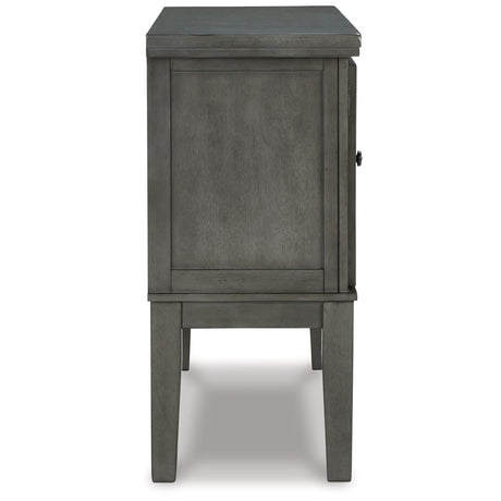 Hallanden Gray Dining Server from Ashley - Luna Furniture