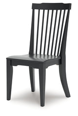 Brenkerton Black Dining Table and 6 Chairs from Ashley - Luna Furniture