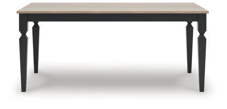 Brenkerton Black Dining Table and 4 Chairs from Ashley - Luna Furniture