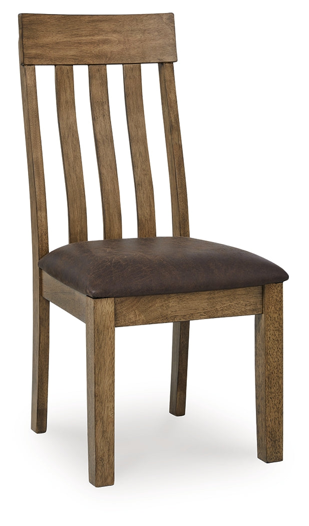 Urbinforte Light Brown Extension Dining Room Set from Ashley Furniture - Luna Furniture