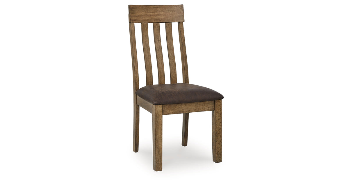 Urbinforte Light Brown Dining Chair, Set of 2 from Ashley - Luna Furniture
