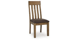 Urbinforte Light Brown Dining Chair, Set of 2 from Ashley - Luna Furniture