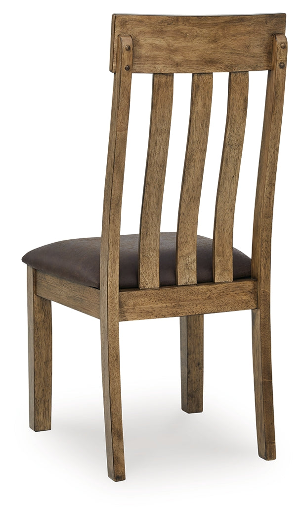 Urbinforte Light Brown Extension Dining Room Set from Ashley Furniture - Luna Furniture